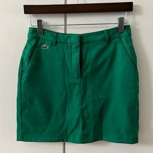 Lacoste women’s SPORT technical short golf skirt